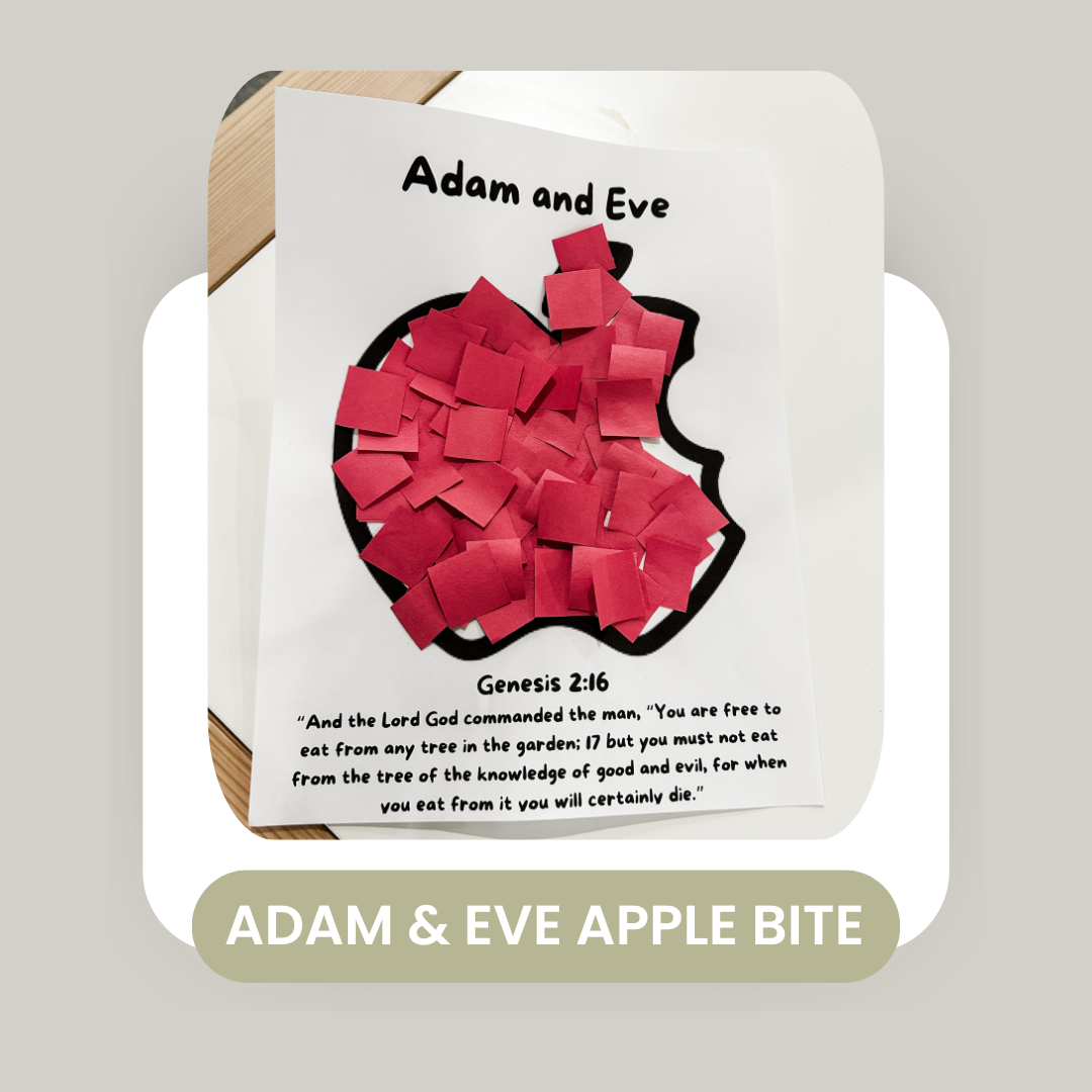 Adam & Eve Apple Bite