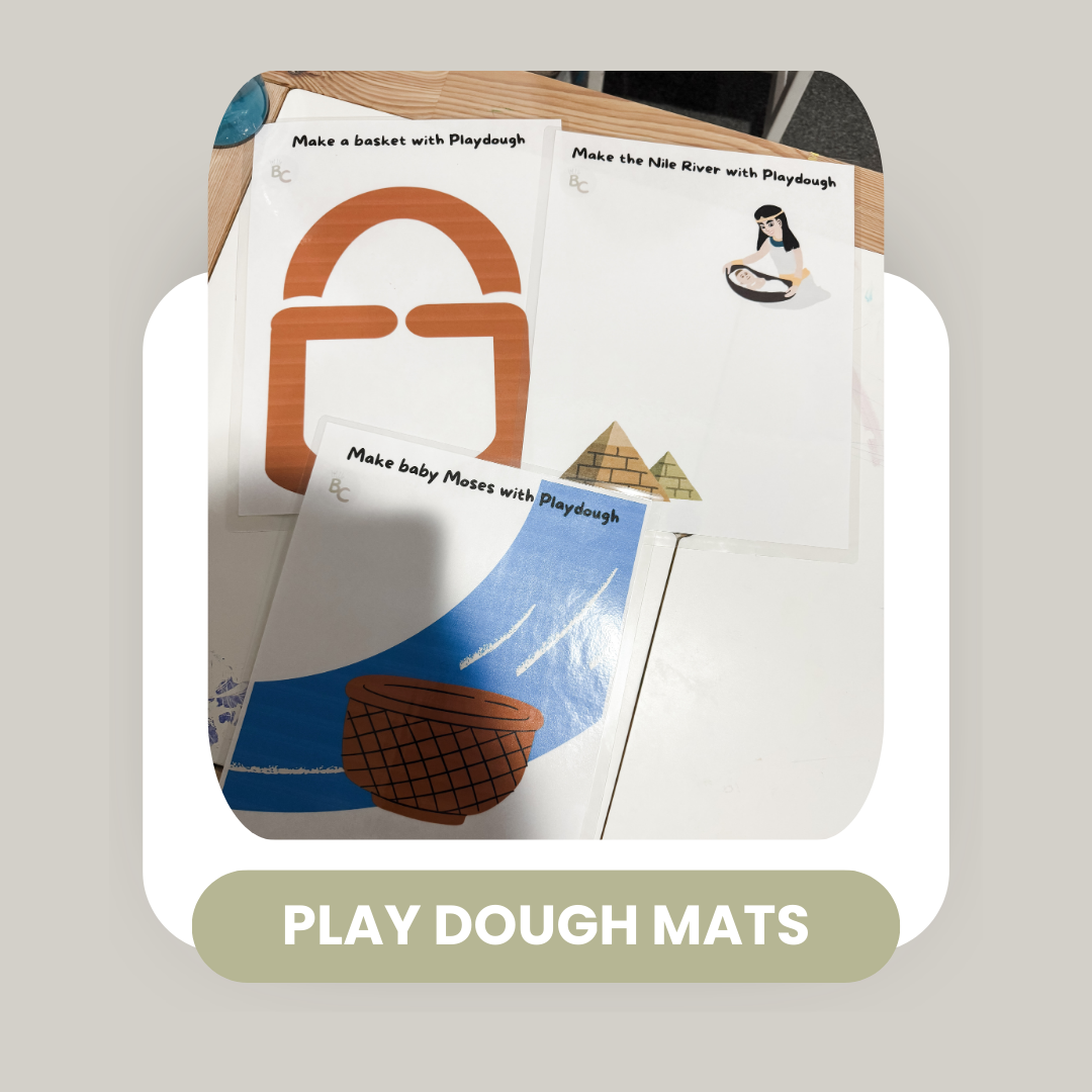 Moses Playdough Mats