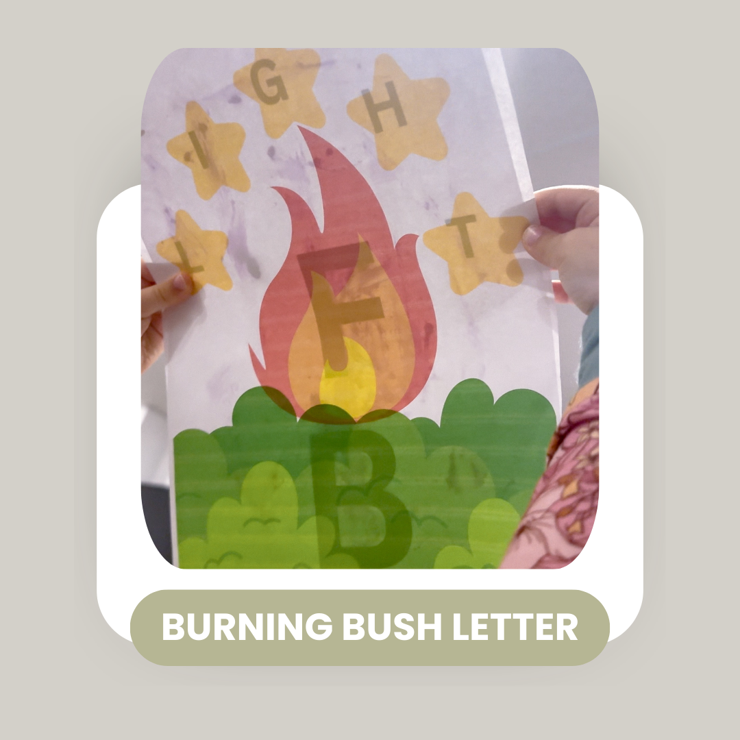 Burning Bush Magic Letters