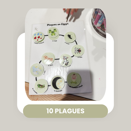 10 Plagues Outline Worksheet