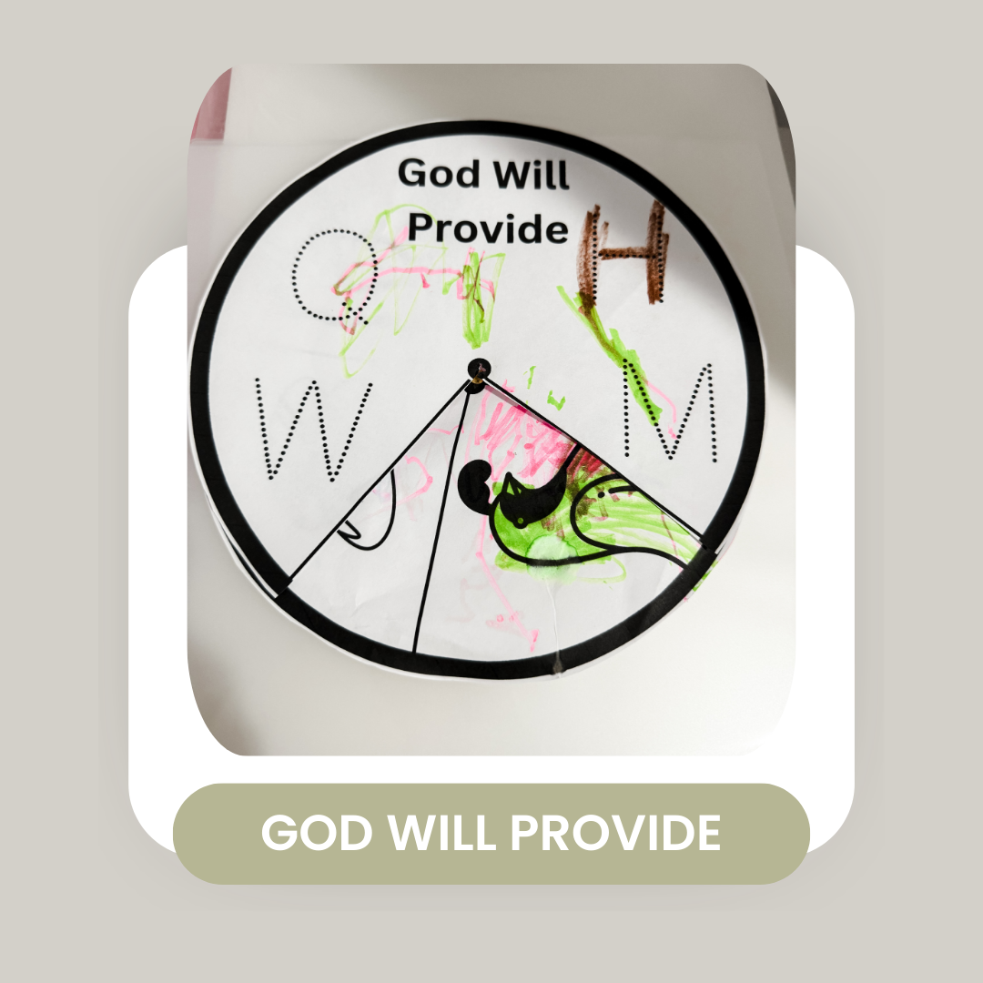 God Will Provide Wheel