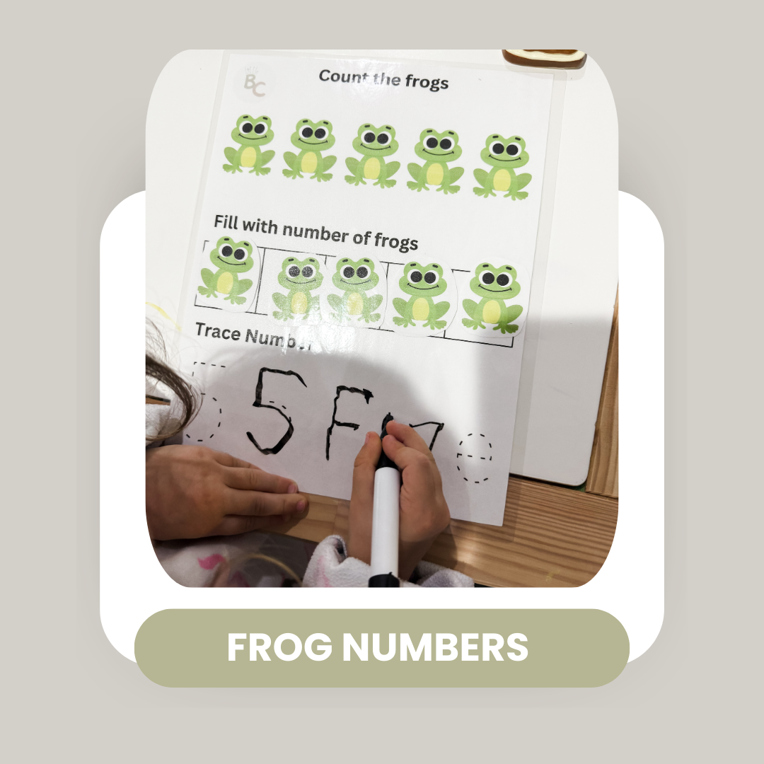 Frog Number Practice